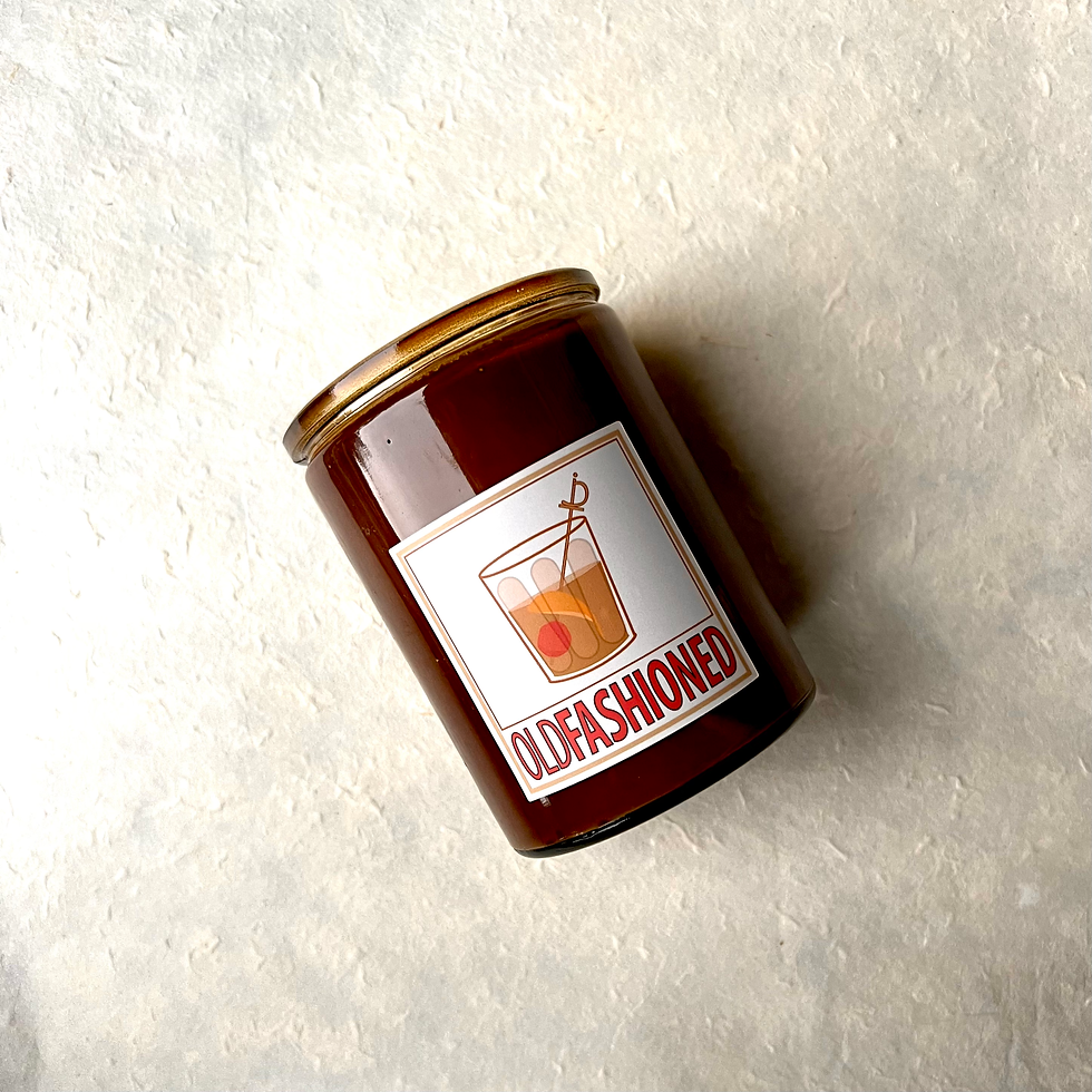 Thumbnail: Negroni | Old Fashioned | Single Malt 12 oz Amber Candle 