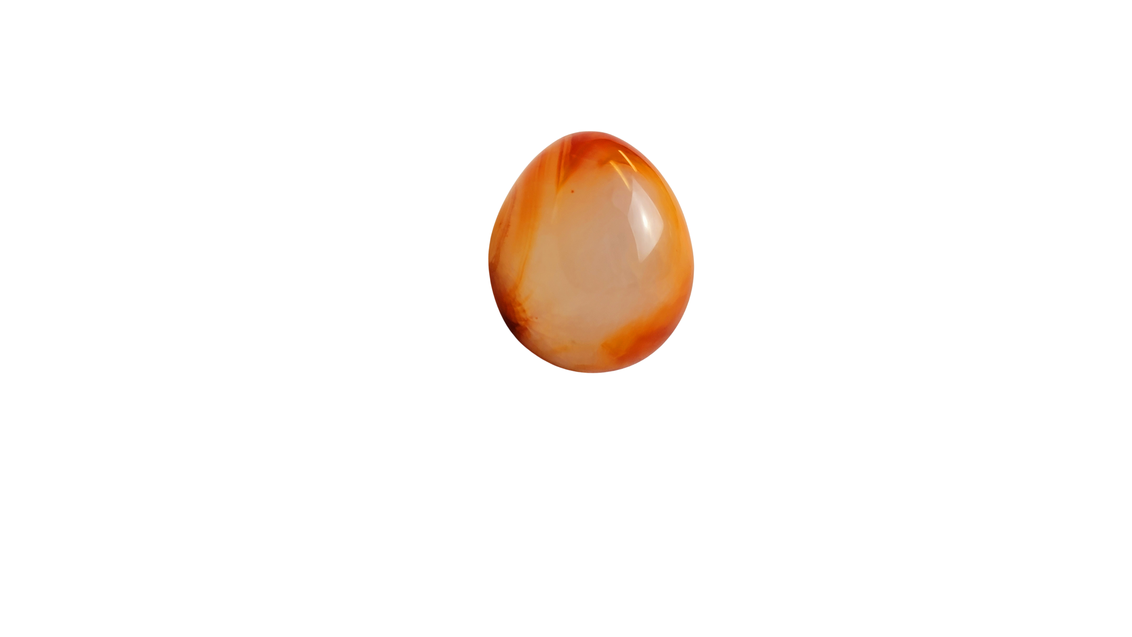 Carnelian Egg Leopard Skin Jasper Egg