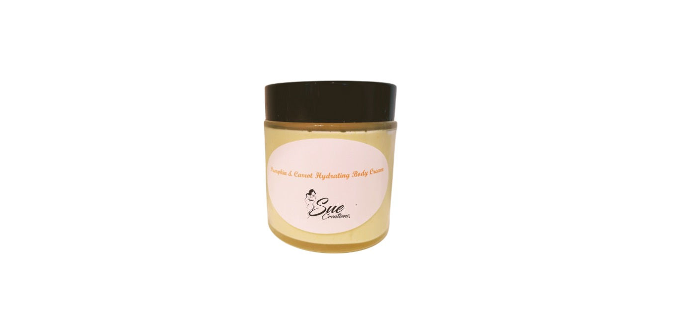 Pumpkin and Carrot Hydrating Body Cream 4oz