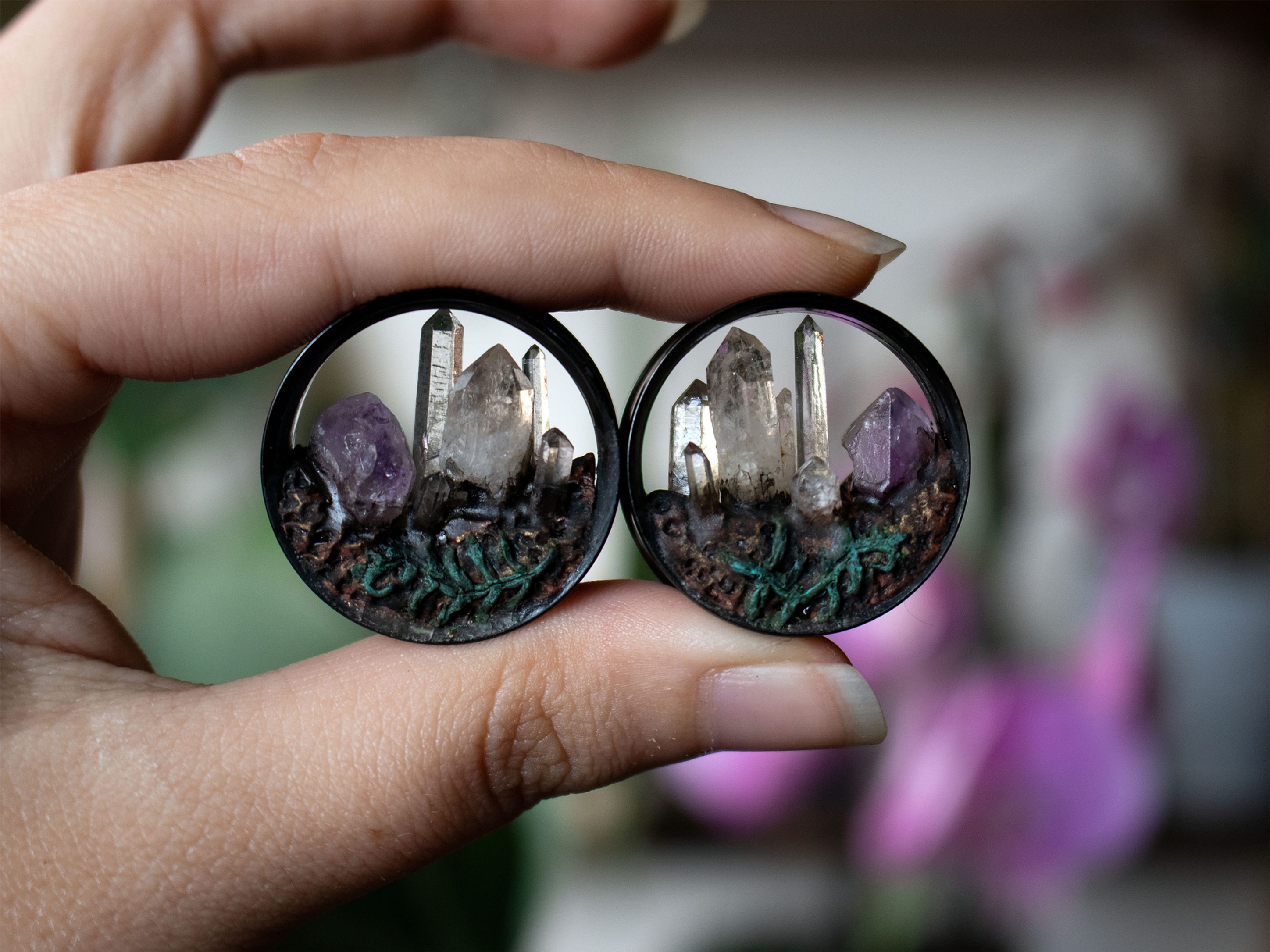 30 mm Crystal ear Plugs