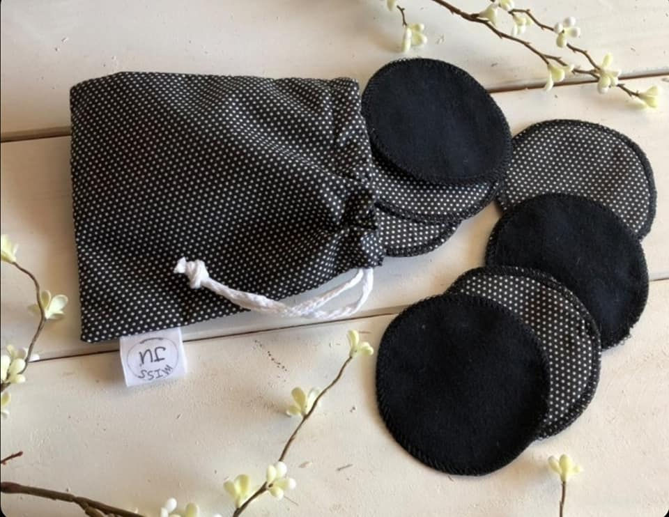 Miniatura: Saco com 12 discos de limpeza facial