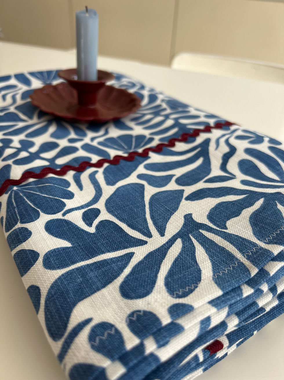 Miniature : Nappe Matisse en coton et lin 