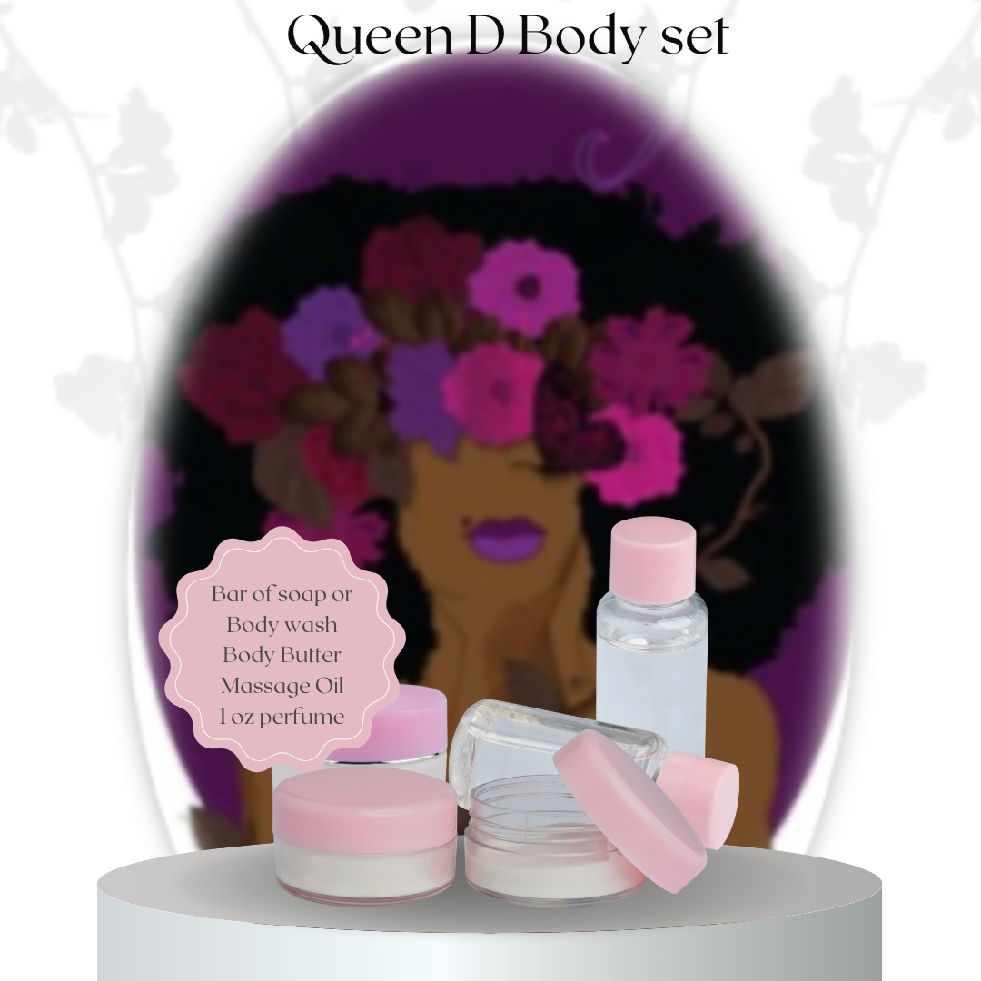 Queen D Body 1oz Set