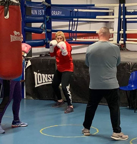 Boxing training