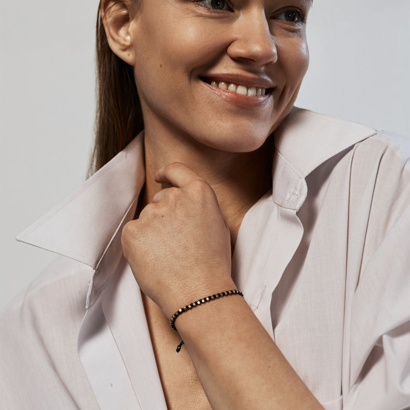 Thumbnail: Women's Sussex brass bracelet adjustable waterproof gift for her London