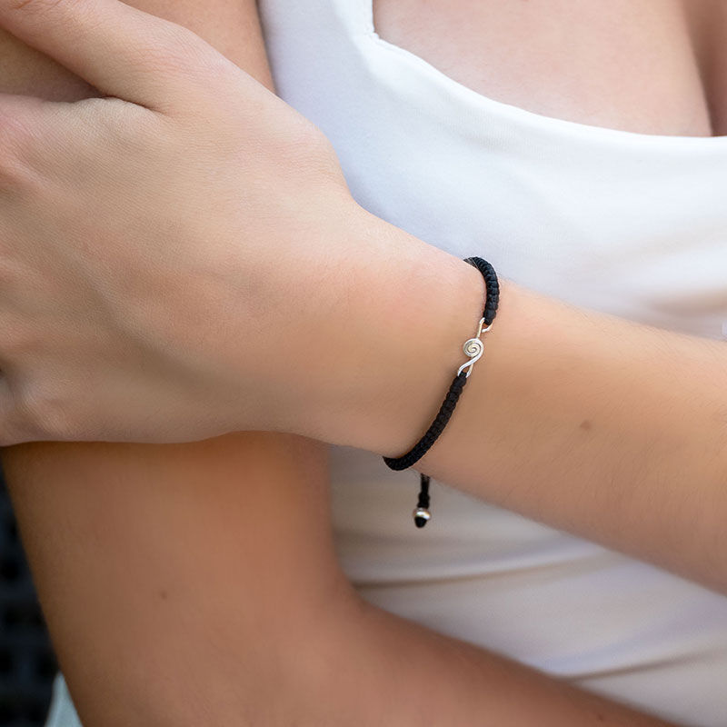 Thumbnail: women's treble clef bracelet