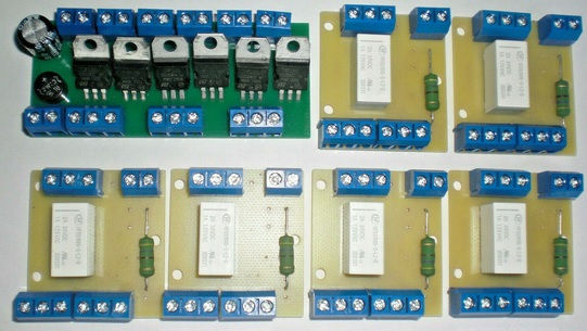 PACK DE COMMANDE AUTOMATIQUE POUR GARE CACHEE OU PAS,6 VOIES JLKS9-6