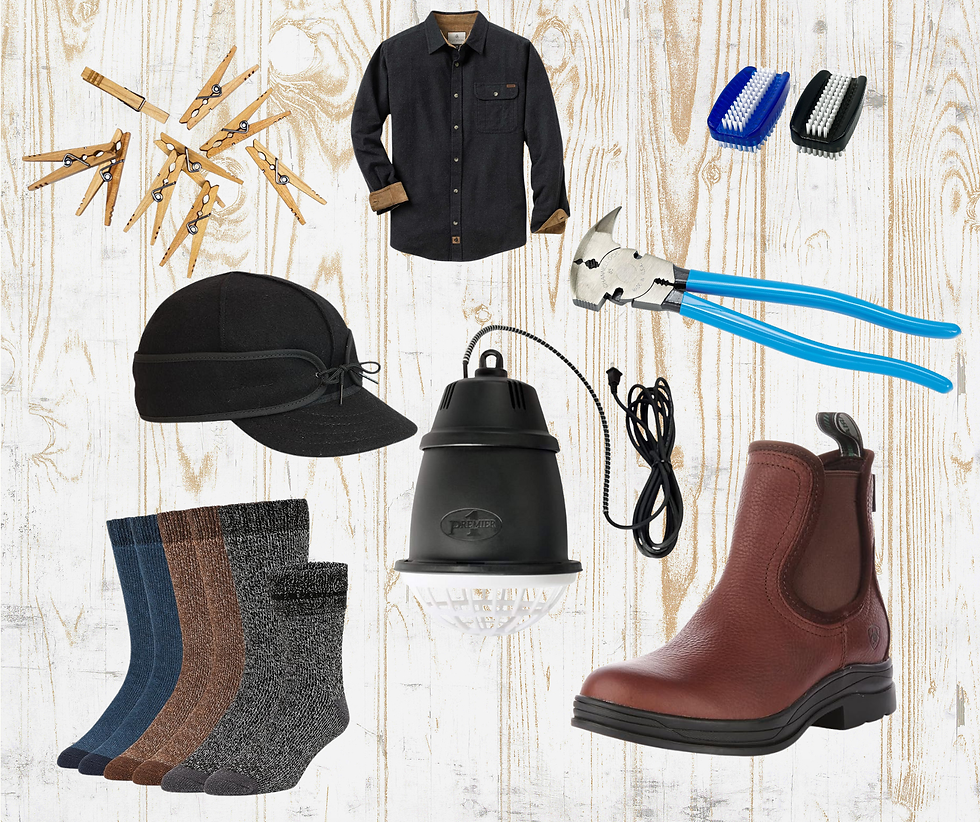 collage of gifts for homesteaders