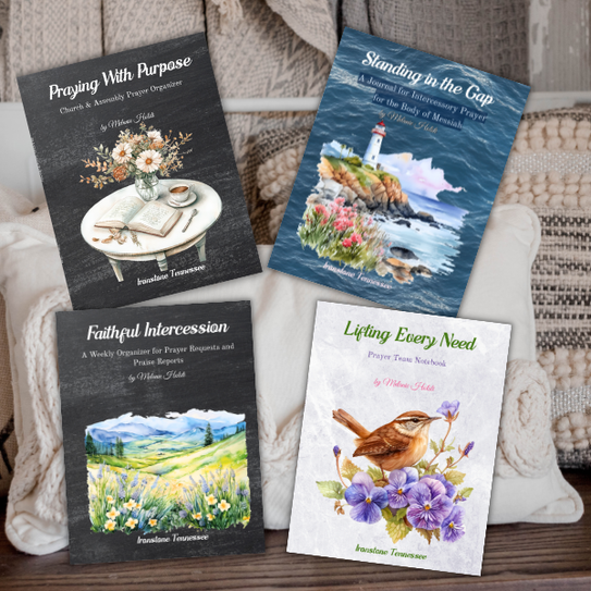 covers of Intercessory Prayer Journals