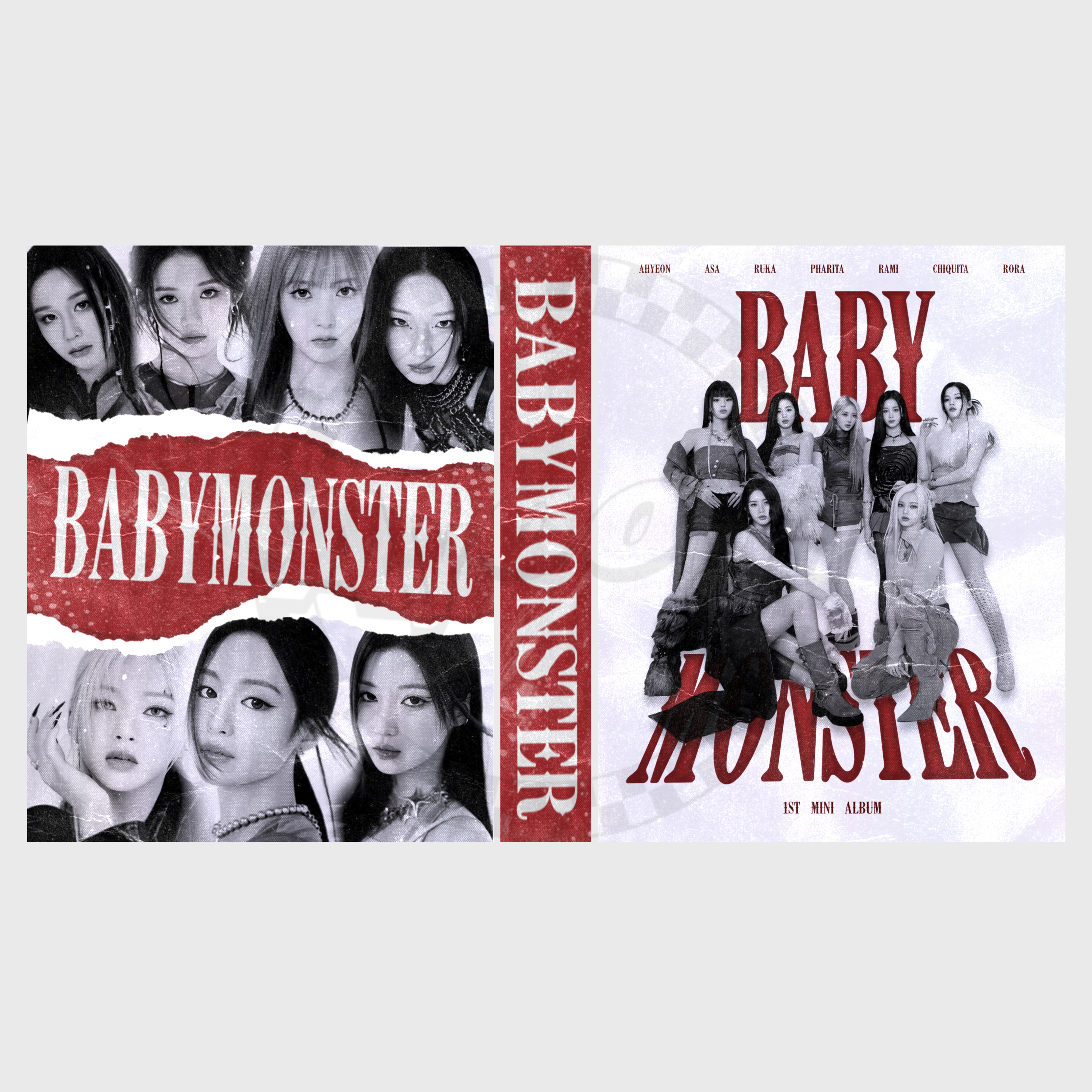 SHEESH A5 & A4 Binder (BABYMONSTER)