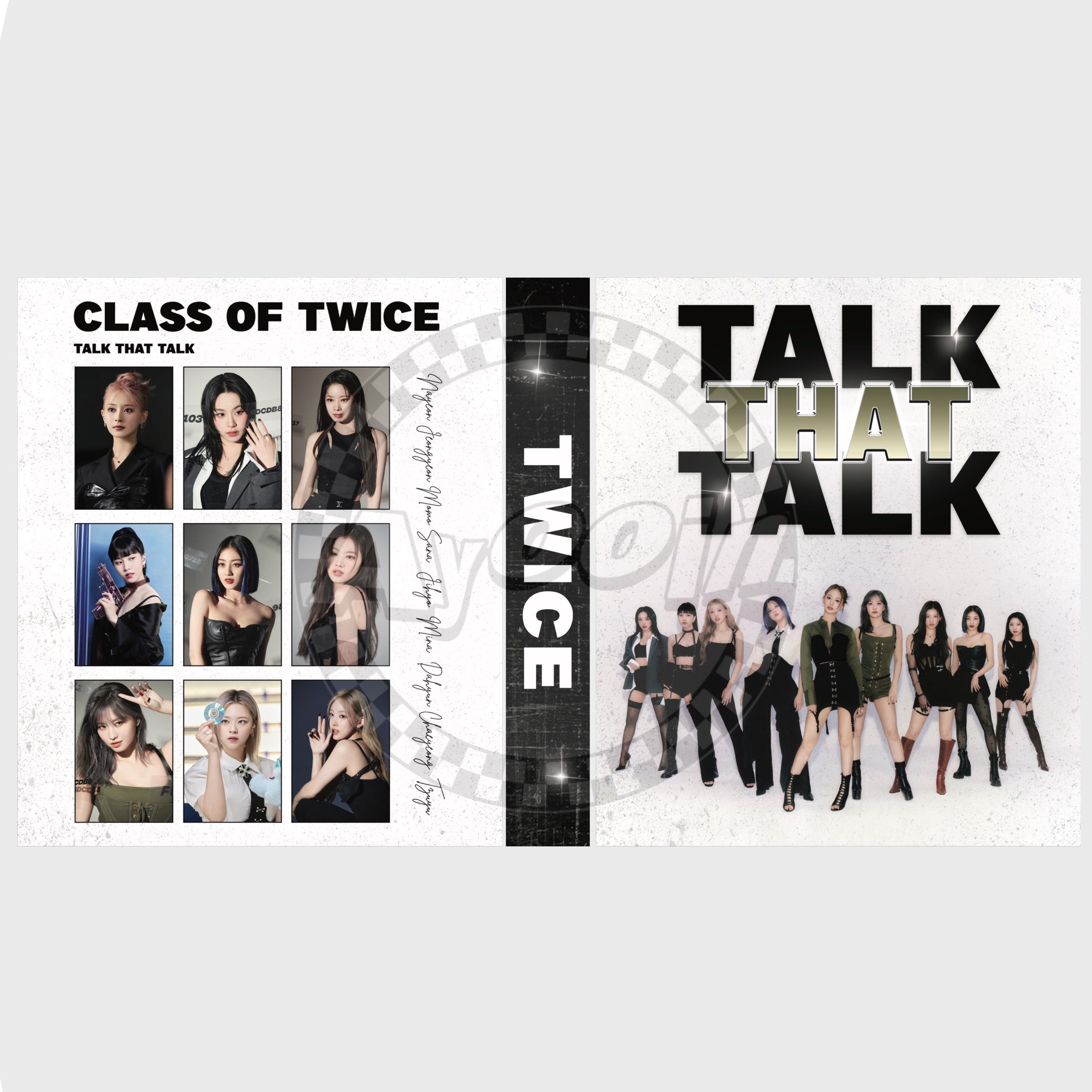 Talk that talk A4 Binder [TWICE]