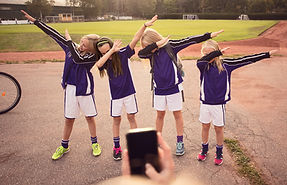 Girls Performing Dab Dance