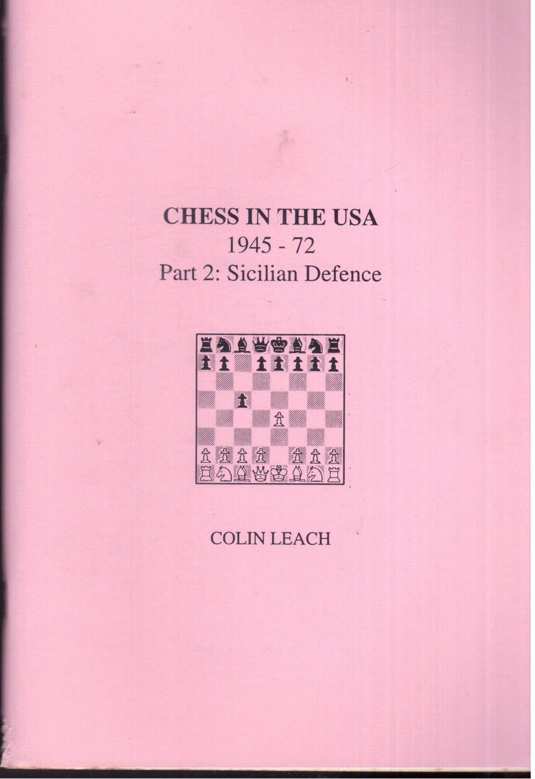 Chess In the USA 1945-72