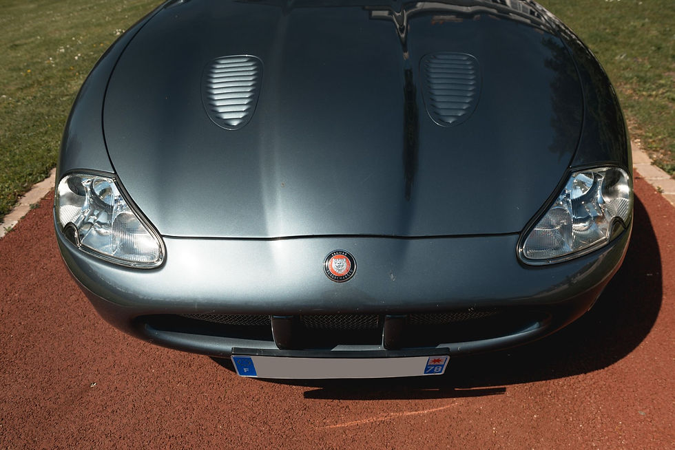 Miniatura: Jaguar XKR cabriolet supercharged. 83.885 KM  2001