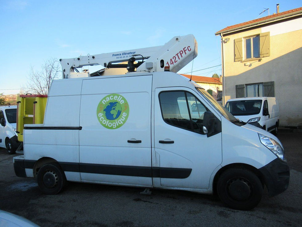 Miniatura: Piattaforma elevatrice Renault Master DCI 125