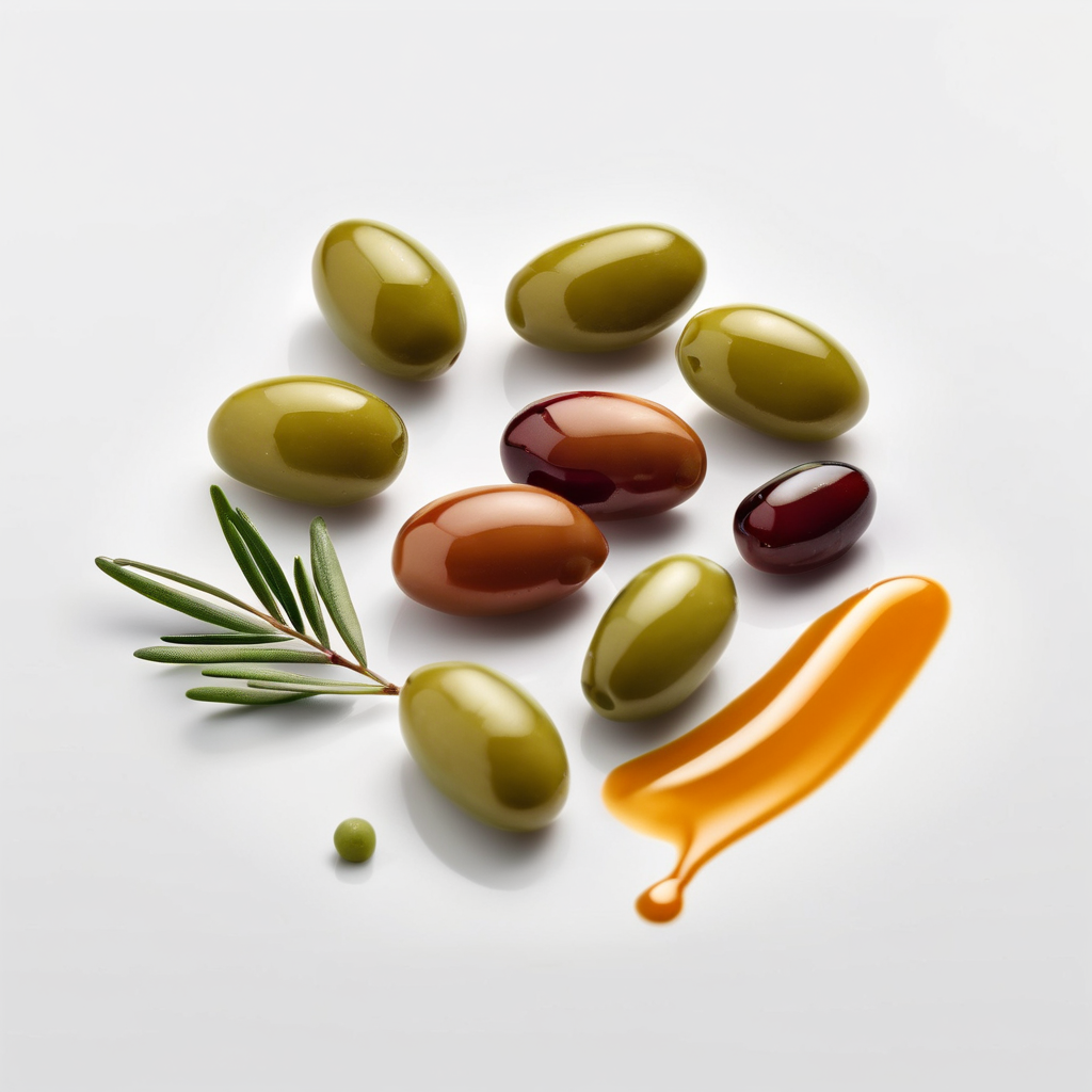 Arranged Food and Objects