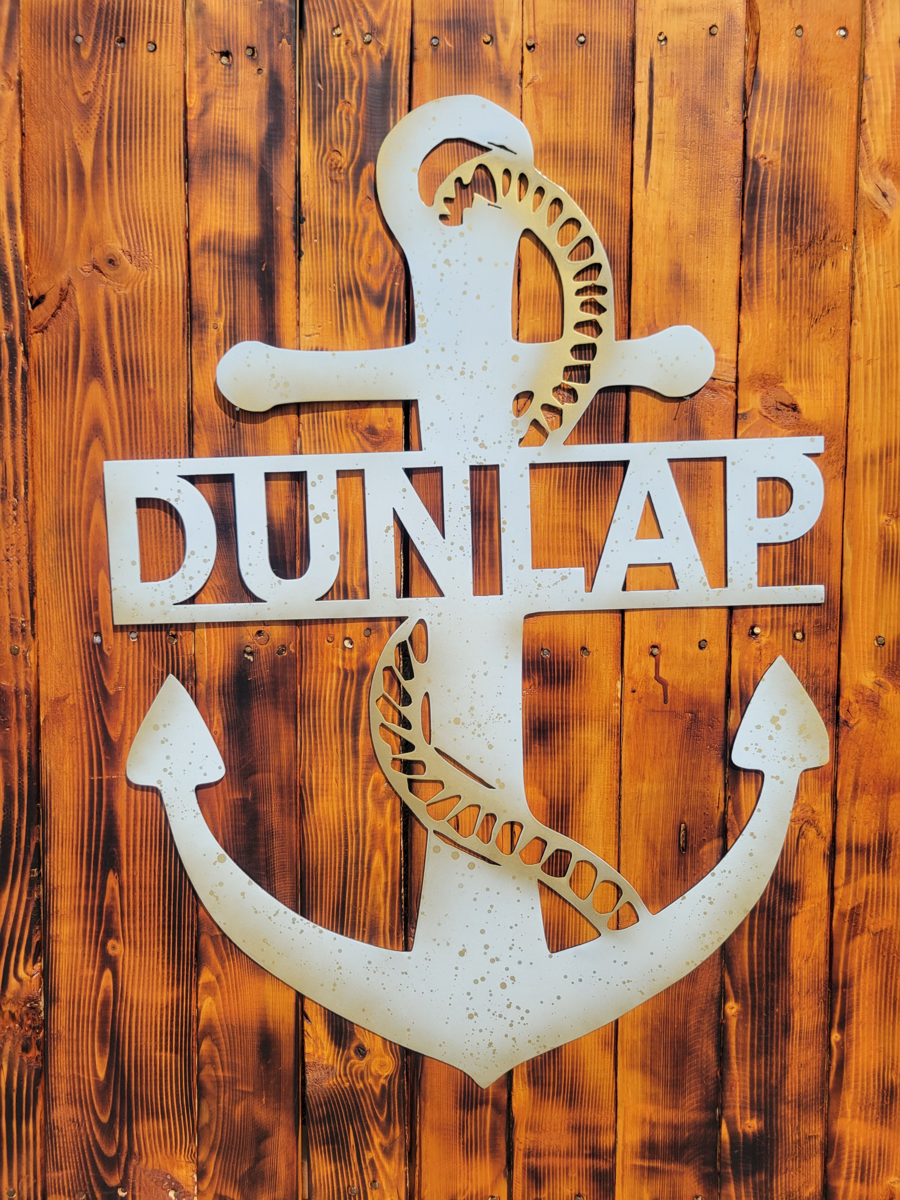 Anchor Monogramor House Number