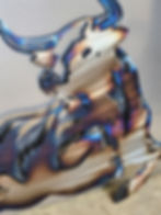 Thumbnail: Cow Bull Heat Treated