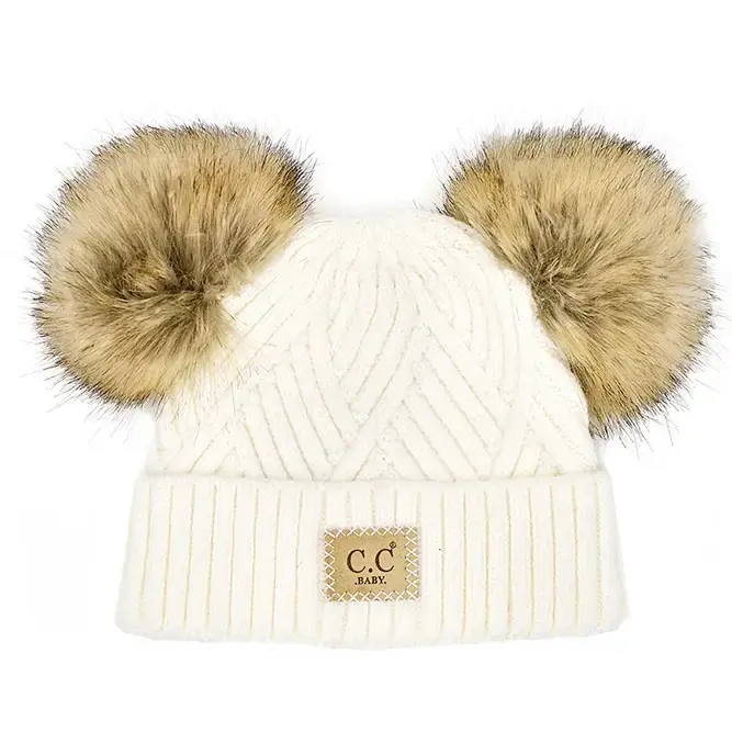 Thumbnail: C.C Baby PomPom Beanie