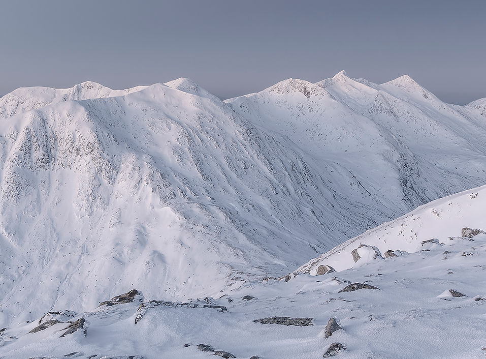 Winter over the Cruachan Ridge