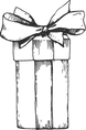 Sketch of a present / gif