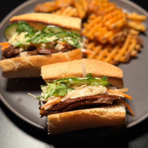 Vegan Seitan Bahn Mi