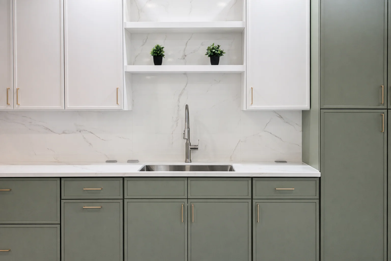 Slim Shaker Cabinets