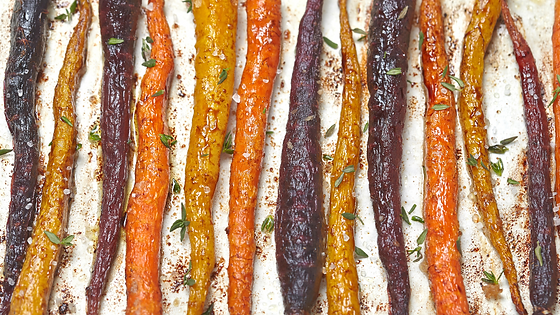 Brown Butter Honey Roasted Carrots