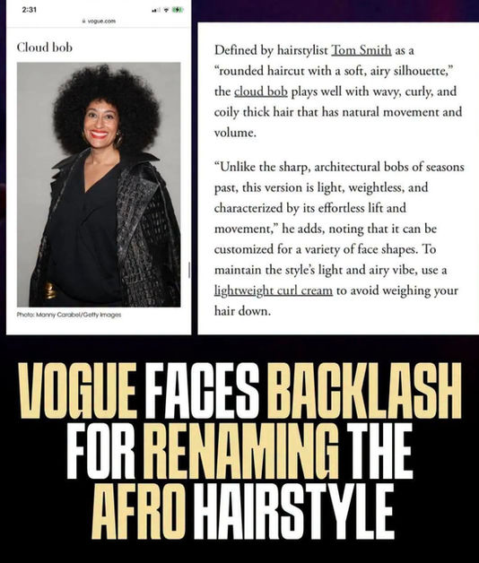 A ‘Cloud Bob’? Yeah… That’s an Afro