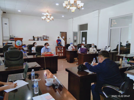 Dialogue Conference with Provincial Committee on Health and Provincial Health Office staff