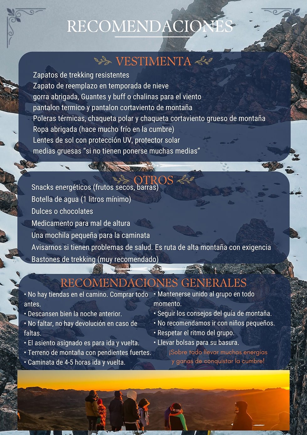 Miniatura: Tunari 5030 msnm al amanecer