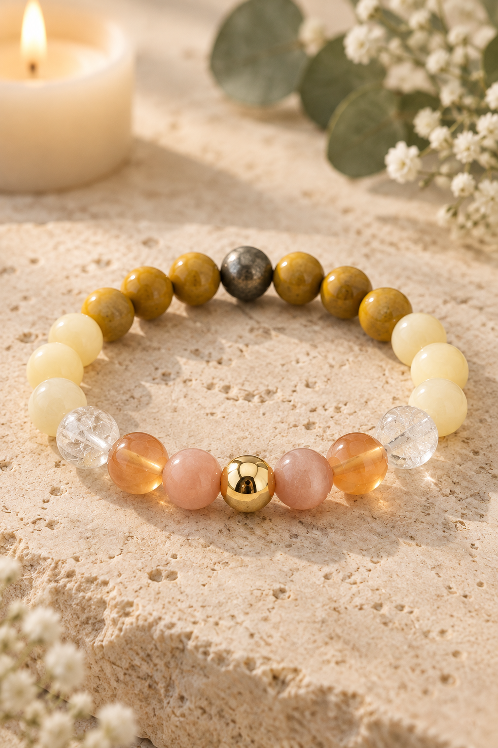 ☀️ Bracelet Soleil – Énergie & Rayonnement