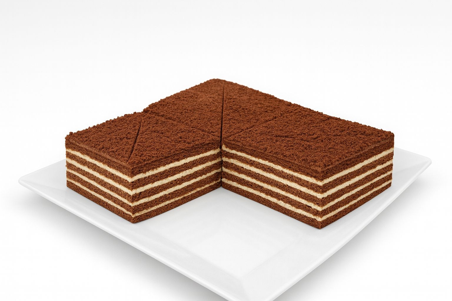 Çikolatalı Honey Cake (Marlenka) (Dilim)