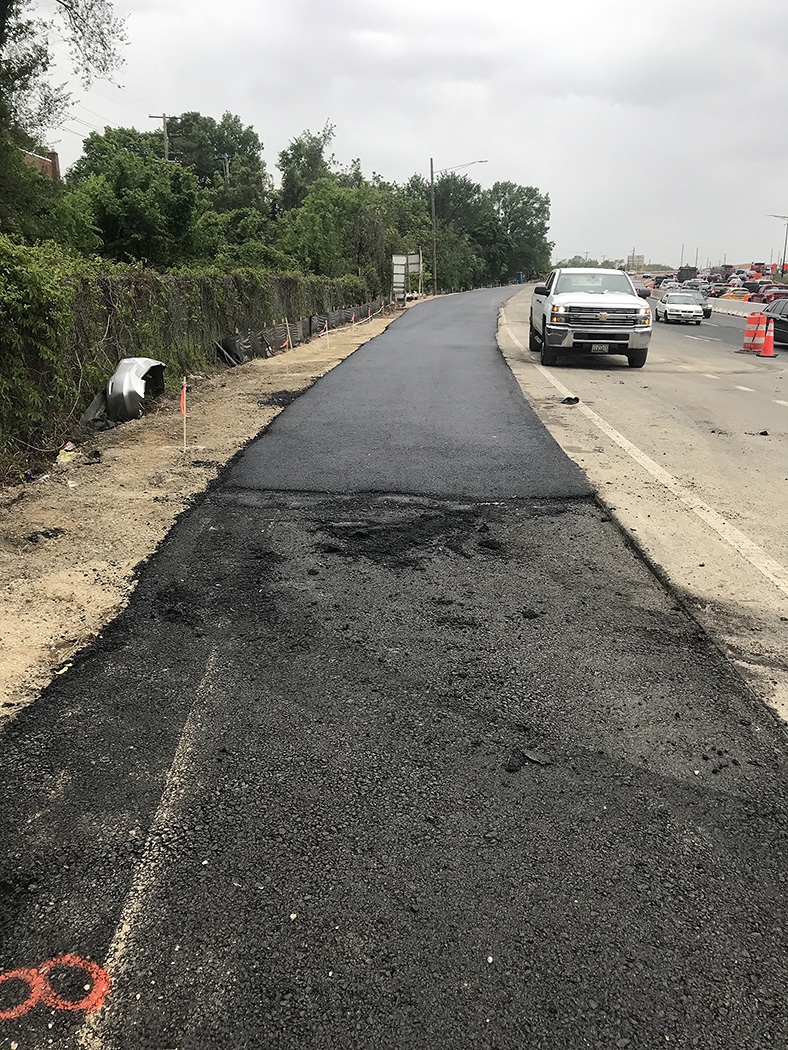 Ramp 11: Pave for widening