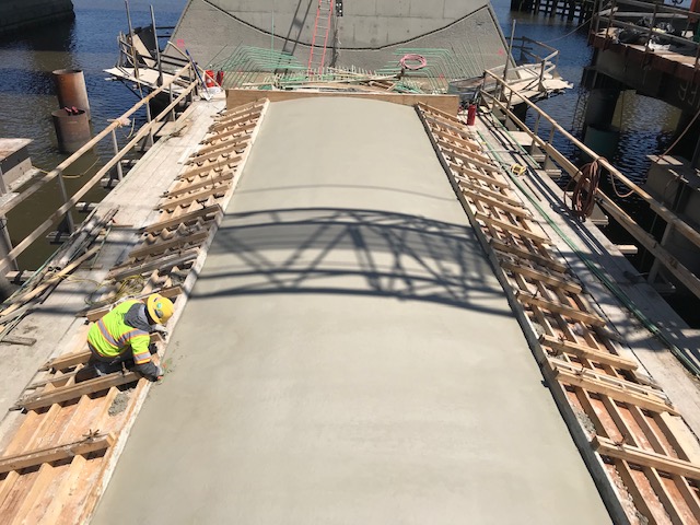 V-Pier 1: Pour dome