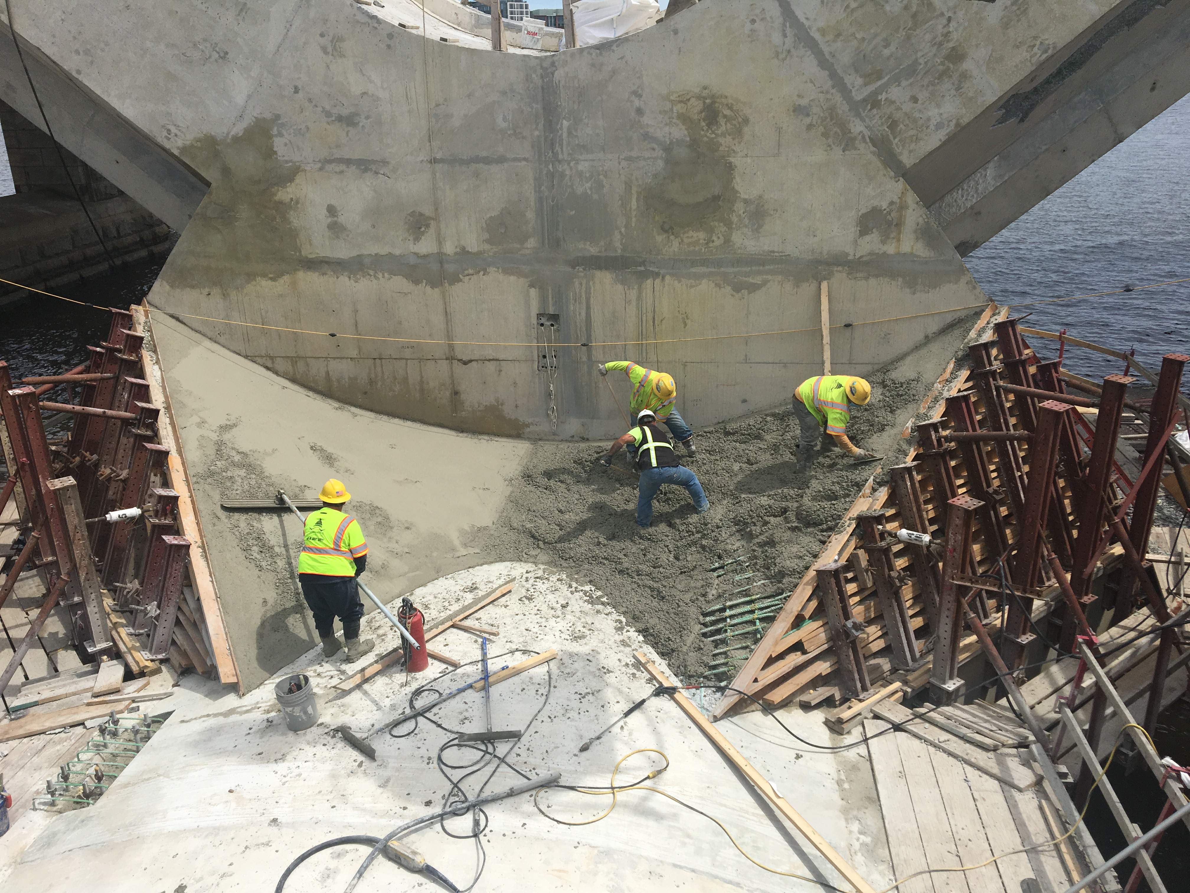 V-Pier 2: Pour Architectural Concrete