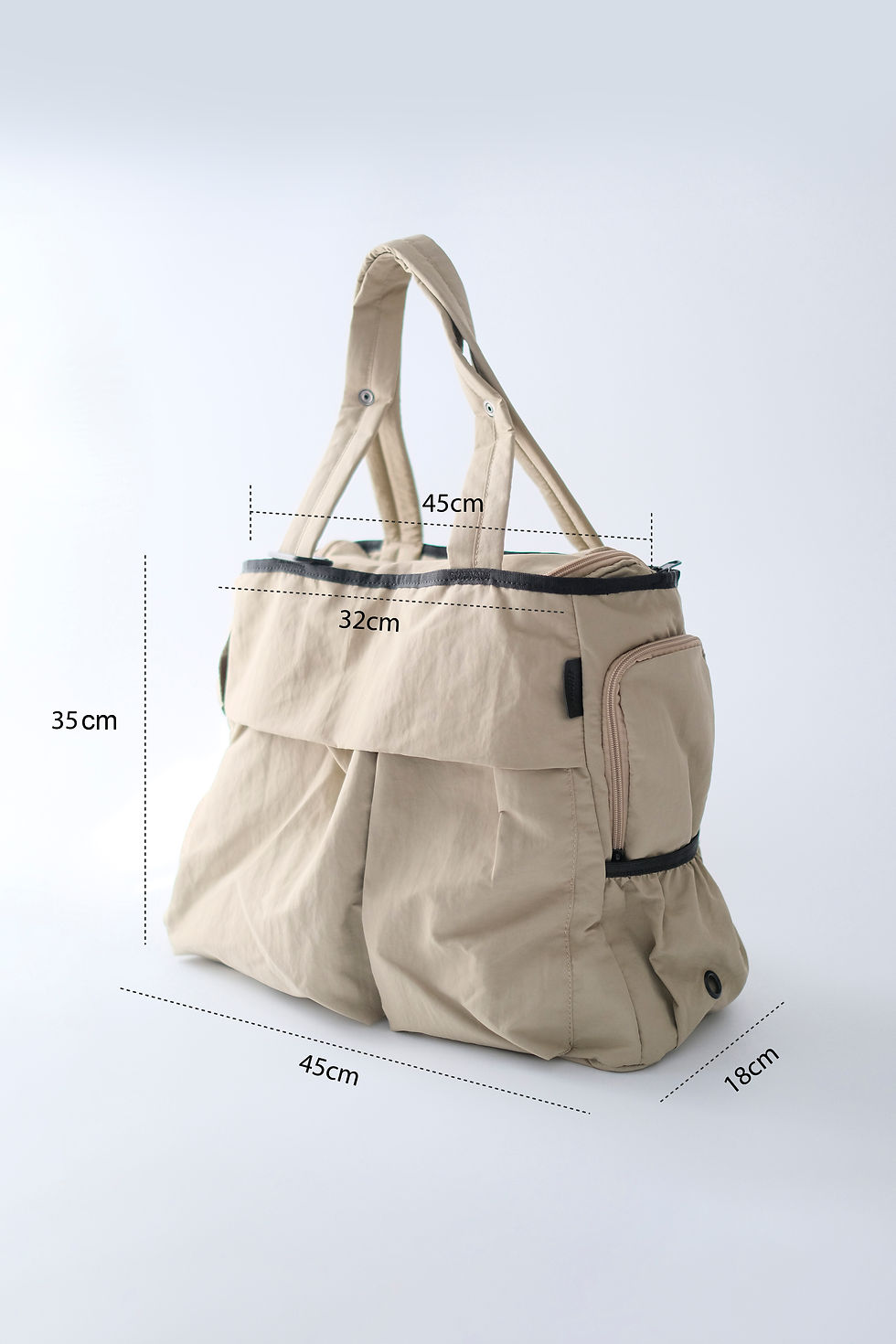 Thumbnail: MONGSTER TOTE 3.0 超輕便寵物袋 - 軍綠色