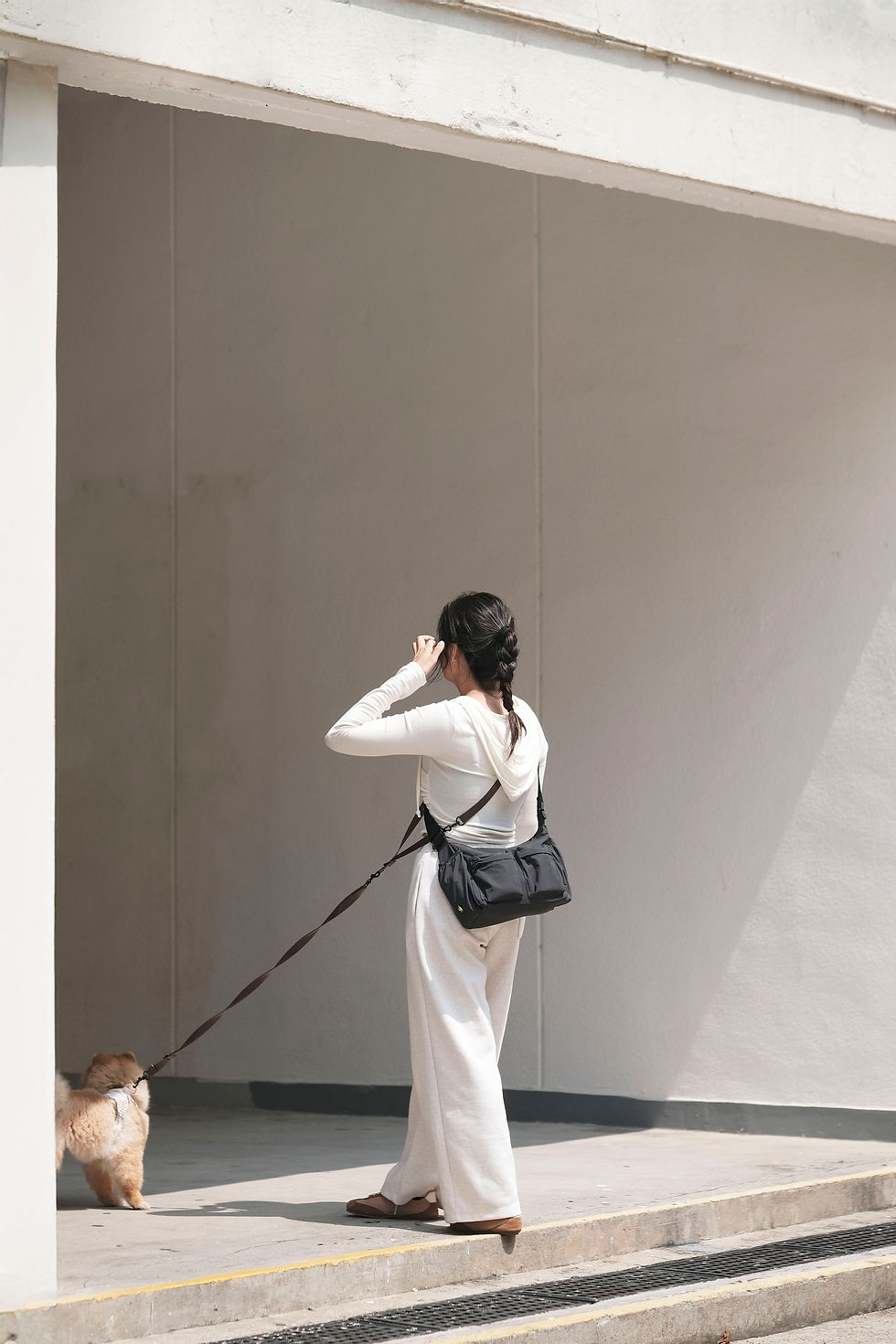 Thumbnail: WALK BAG 2.0 遛狗外出包 寵物袋 - 深灰色