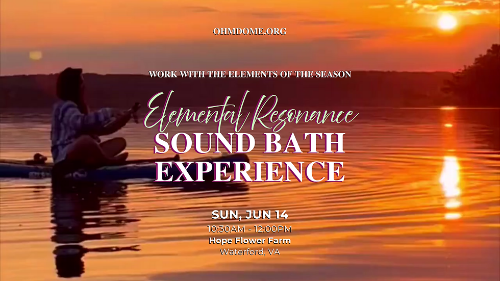 ELEMENTAL RESONANCE Sound Bath