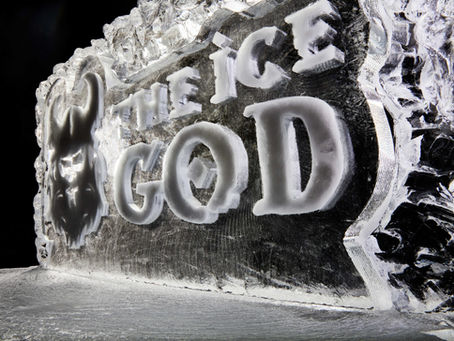 The Ice God Ice Sculpture