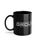Thumbnail: Gound Pilot Relaxation Coffee Mug - 11oz Black Ceramic Cup 