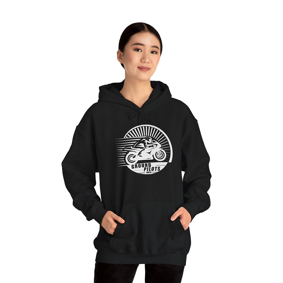 Thumbnail: Ground Pilots Unisex Heavy Blend Hoodie - Relax, Breathe, Lean, Trust