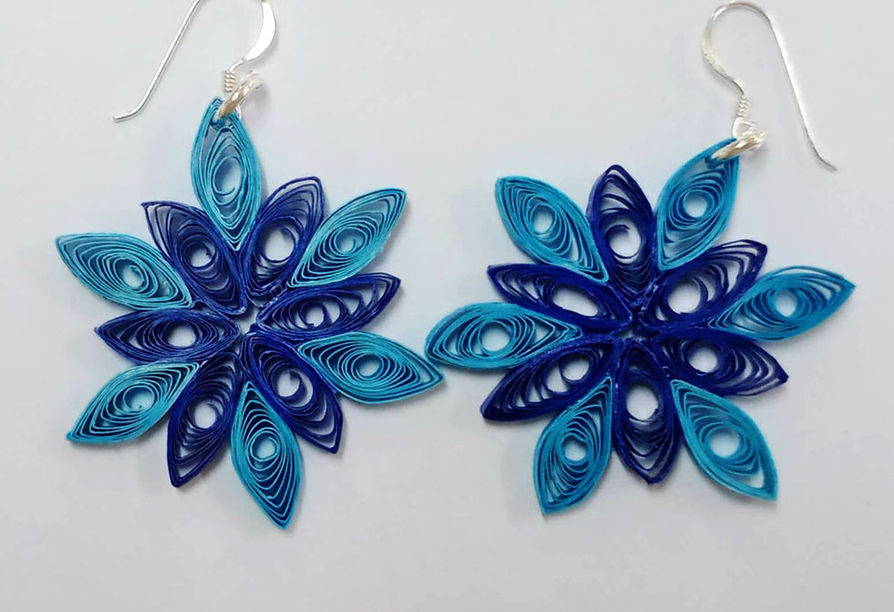Thumbnail: Quilled earrings - new designs