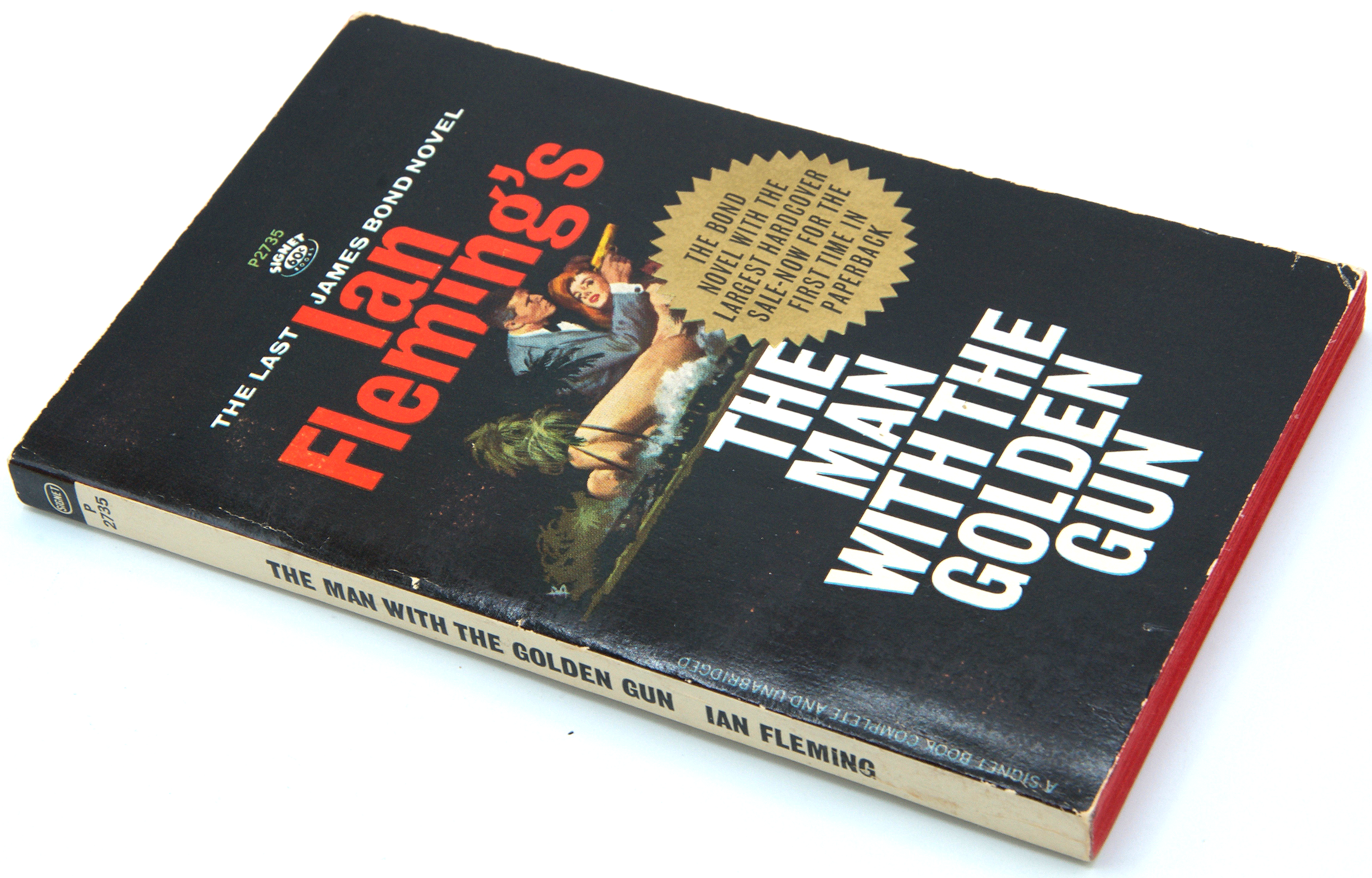 The Man With The Golden Gun - Signet first printing - 1966 (P2735)