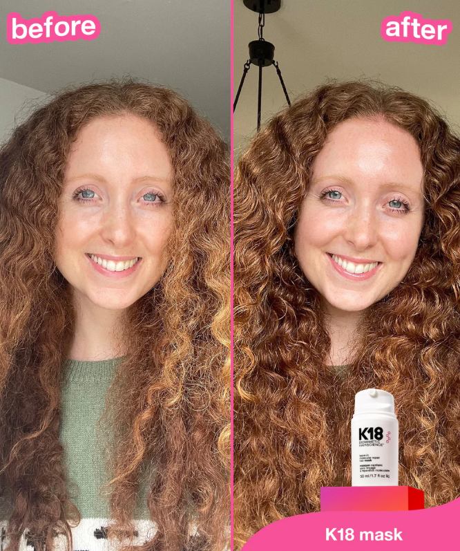 Thumbnail: K18 Full-size leave-in molecular repair hair mask