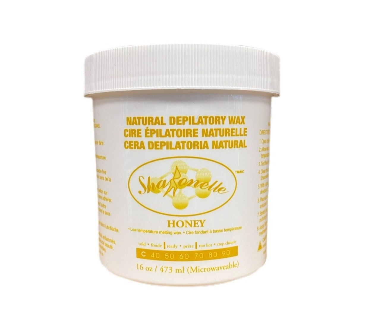 Sharonelle | Microwaveable Depilatory Wax - Honey (Available in store only)