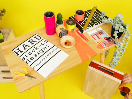 Where to place a tape art installation at home