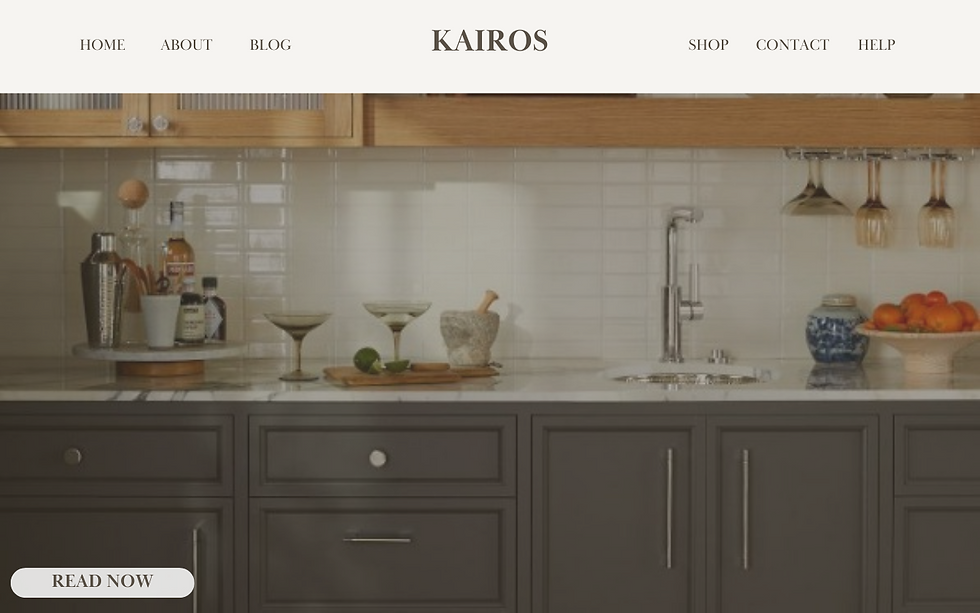 Wood and painted kitchen Cabinets