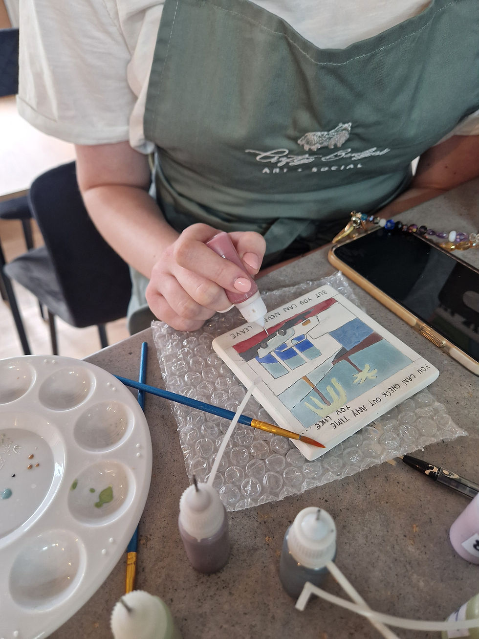 Pottery Paint & Sip June 5th