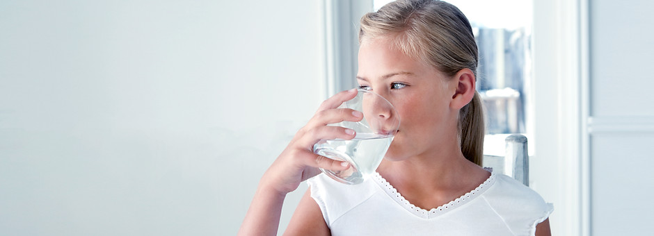 Girl Drinking Water